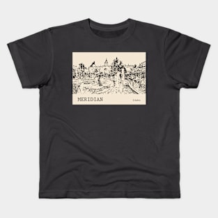 Meridian Idaho Kids T-Shirt